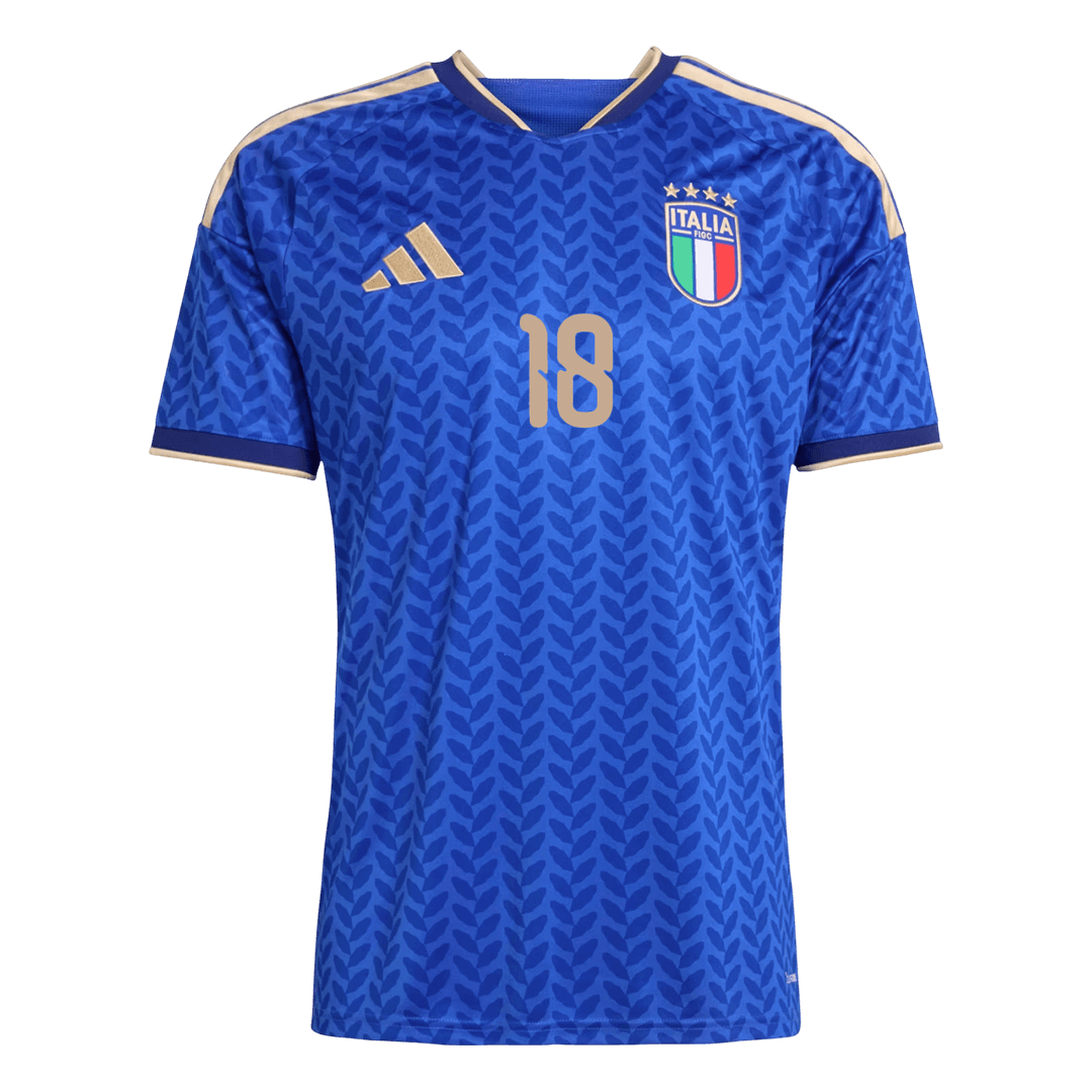 BARELLA #18 Italy Home Soccer Jersey World Cup 2026 - gogoalshop