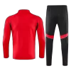 Arsenal 1/4 Zip Tracksuit 2025/26 Kids Red - gogoalshop