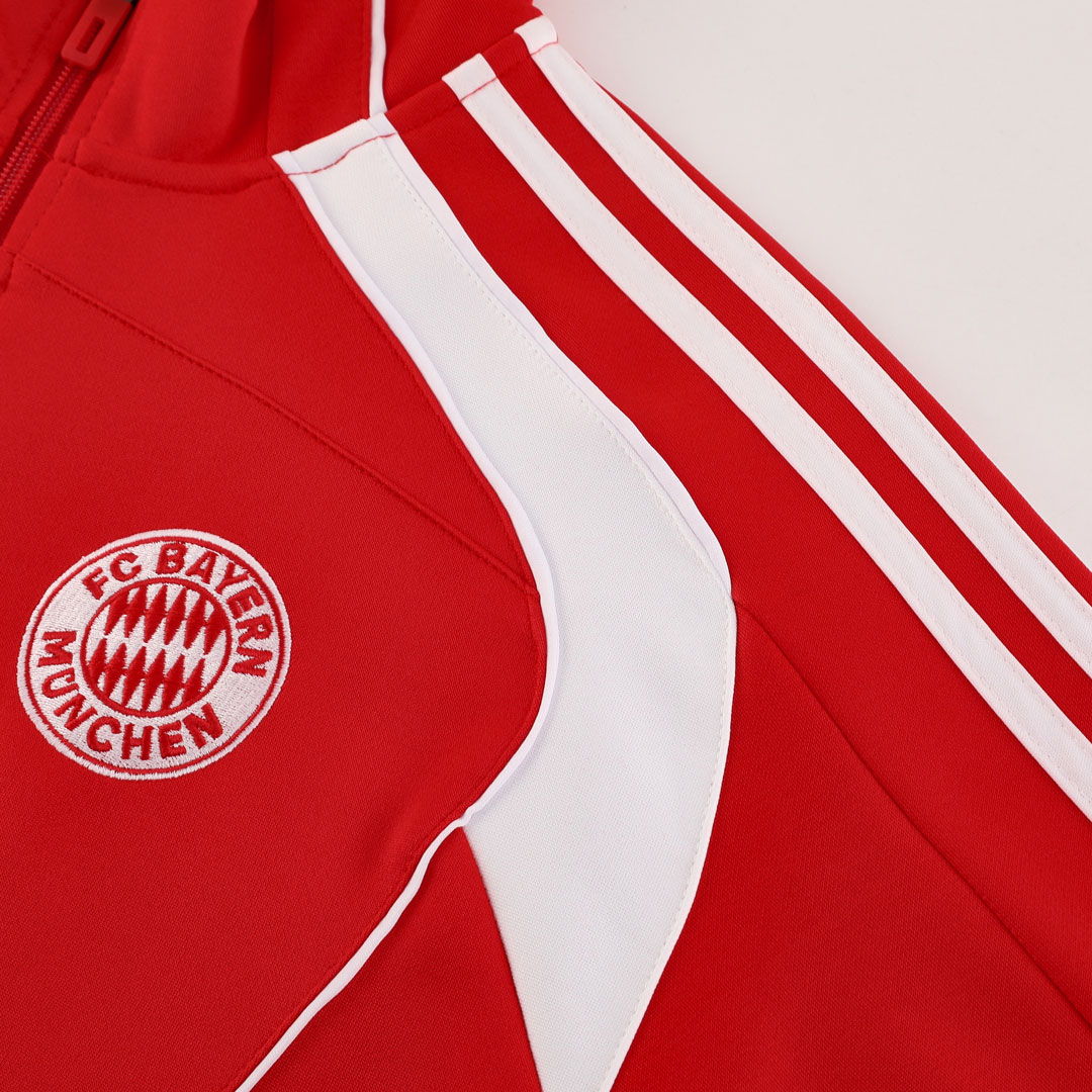 Bayern Munich Jacket Tracksuit 2025/26 Red - gogoalshop