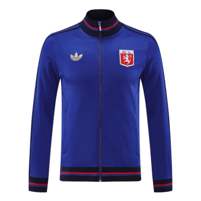 Olympique Lyonnais Track Jacket 2025/26 - Blue - gogoalshop
