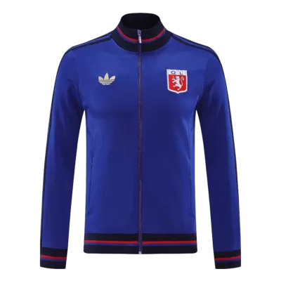 Olympique Lyonnais Track Jacket 2025/26 - Blue - gogoalshop