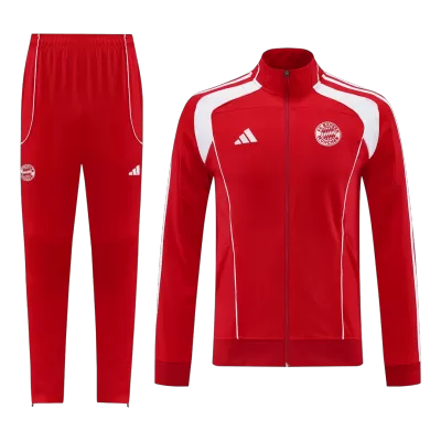 Bayern Munich Jacket Tracksuit 2025/26 Red - gogoalshop