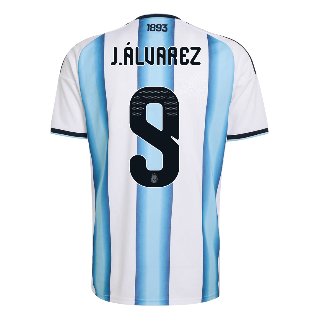 J.ÁLVAREZ #9 Argentina Home Soccer Jersey World Cup 2026 - gogoalshop