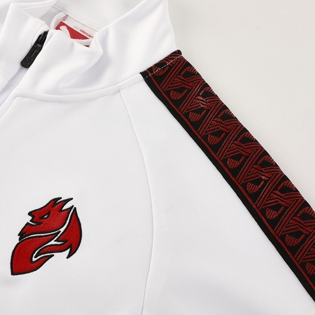 AC Milan Track Jacket 2025/26 - White - gogoalshop