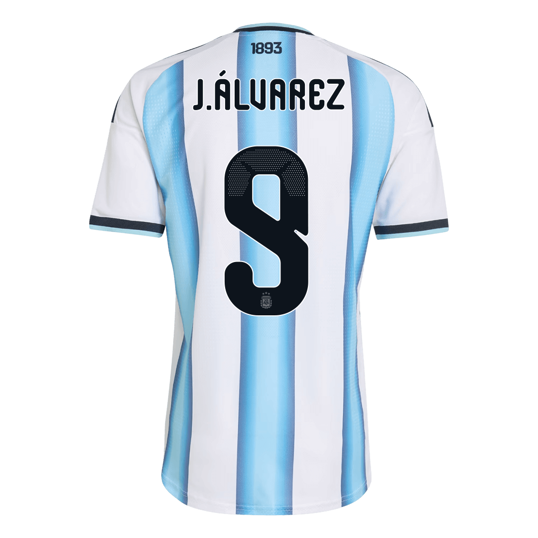 J.ÁLVAREZ #9 Argentina Home Player Version Jersey World Cup 2026 - gogoalshop