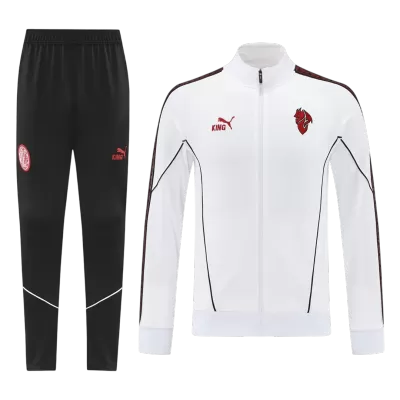 AC Milan Jacket Tracksuit 2025/26 White - gogoalshop