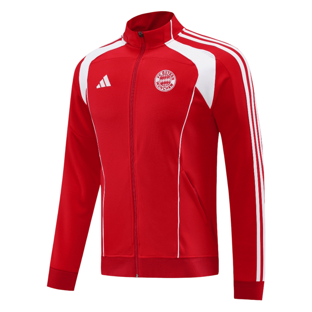 Bayern Munich Jacket Tracksuit 2025/26 Red - gogoalshop