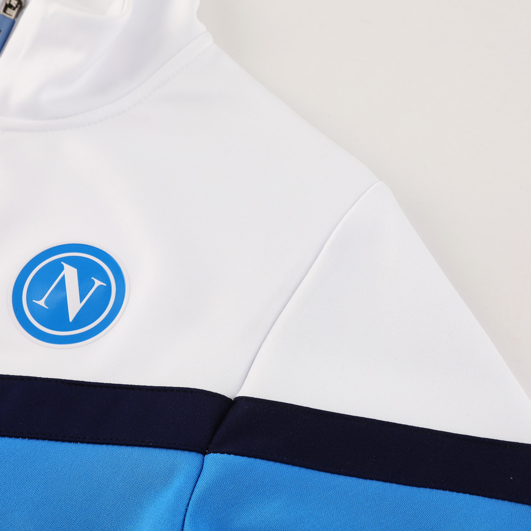 Napoli Track Jacket 2025/26 - White - gogoalshop