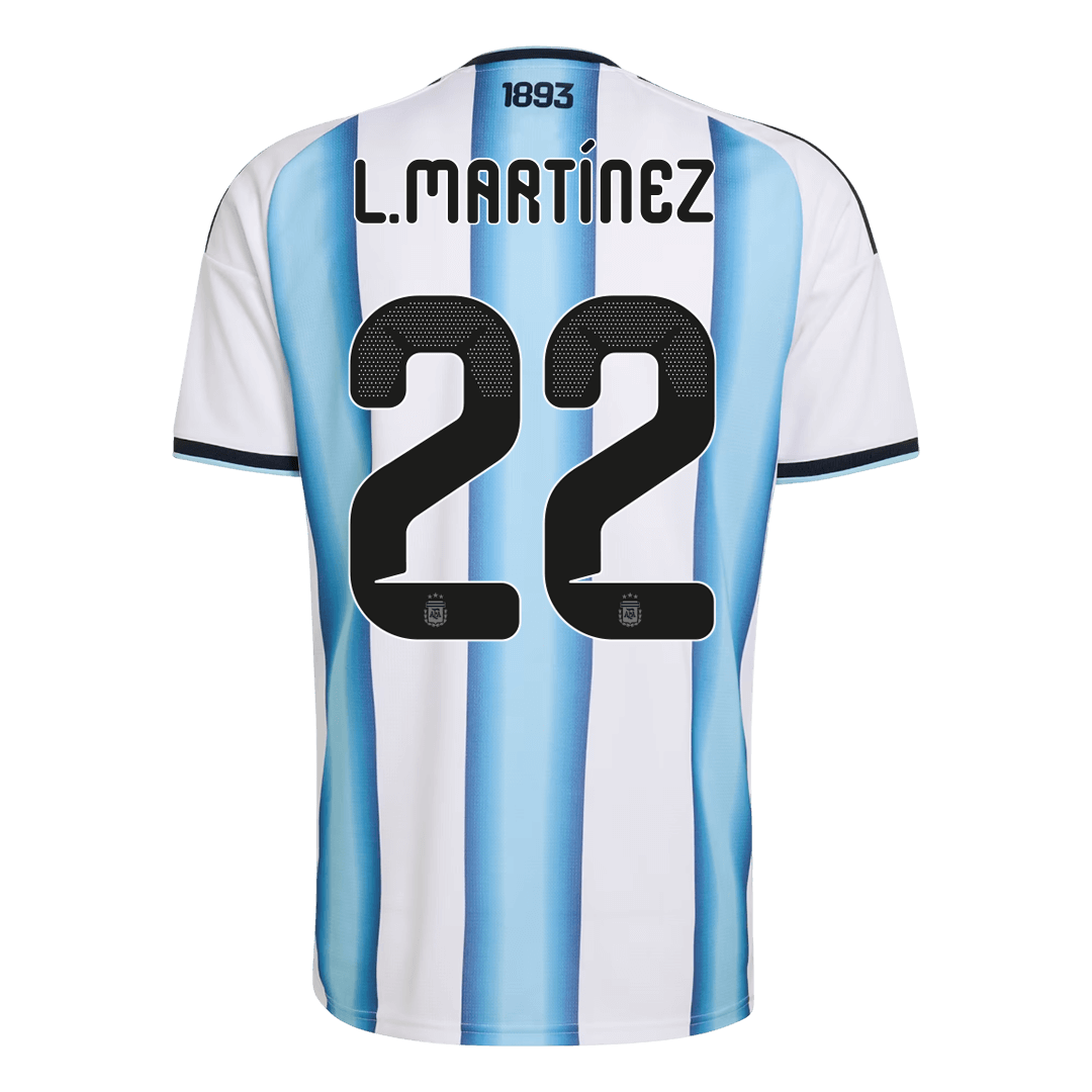 L.MARTÍNEZ #22 Argentina Home Soccer Jersey World Cup 2026 - gogoalshop
