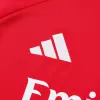 Arsenal 1/4 Zip Tracksuit 2025/26 Kids Red - gogoalshop