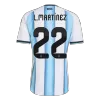 L.MARTÍNEZ #22 Argentina Home Player Version Jersey World Cup 2026 - gogoalshop