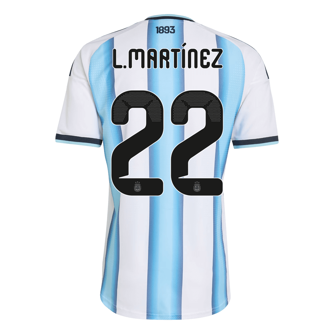 L.MARTÍNEZ #22 Argentina Home Player Version Jersey World Cup 2026 - gogoalshop