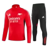 Arsenal 1/4 Zip Tracksuit 2025/26 Red - gogoalshop
