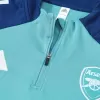 Arsenal 1/4 Zip Tracksuit 2025/26 Green - gogoalshop