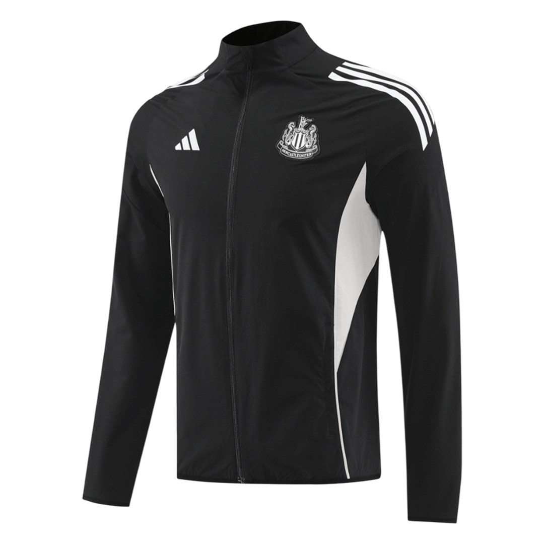 Newcastle United Windbreaker Jacket 2025/26 - Black - gogoalshop