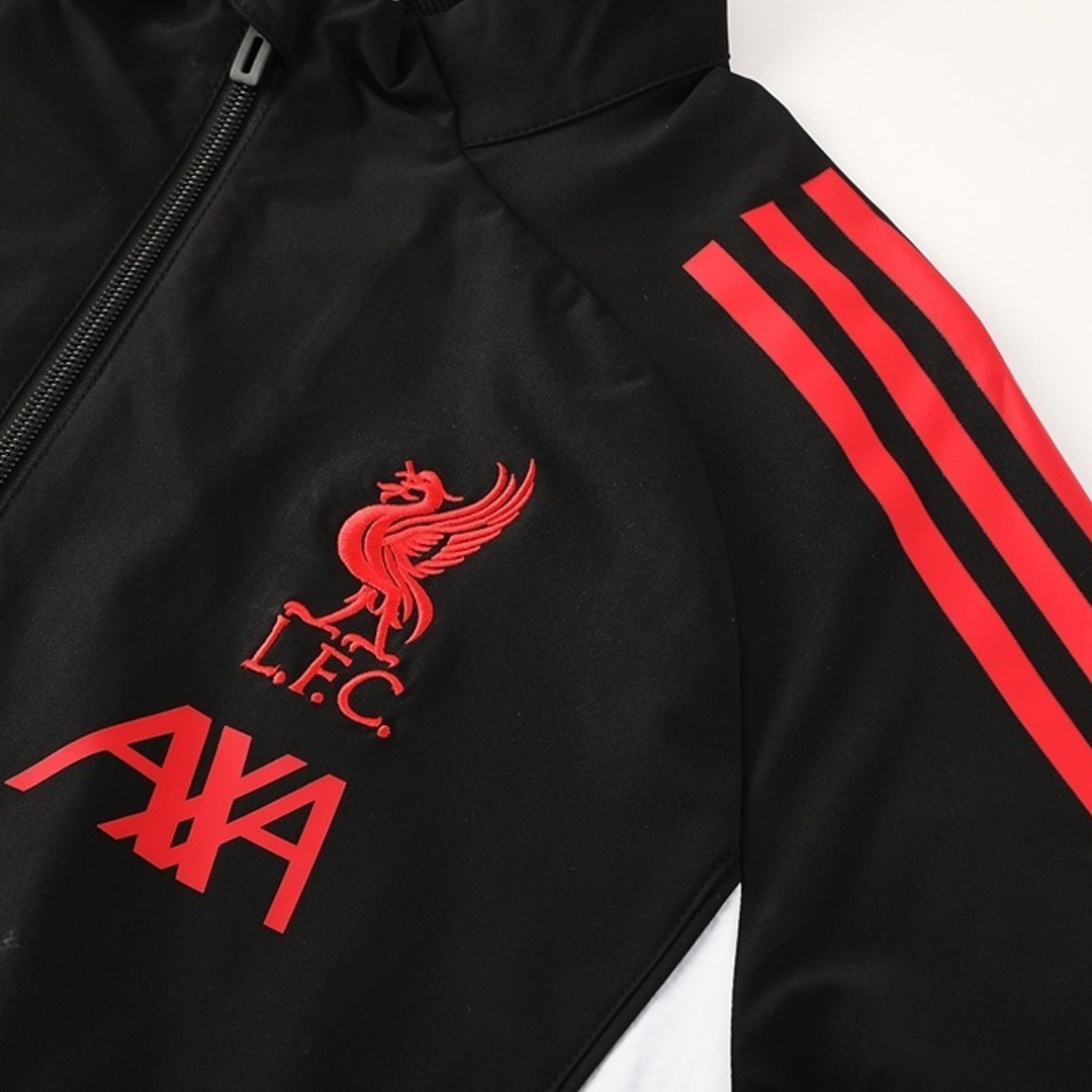 Liverpool Windbreaker Jacket 2025/26 - Black - gogoalshop