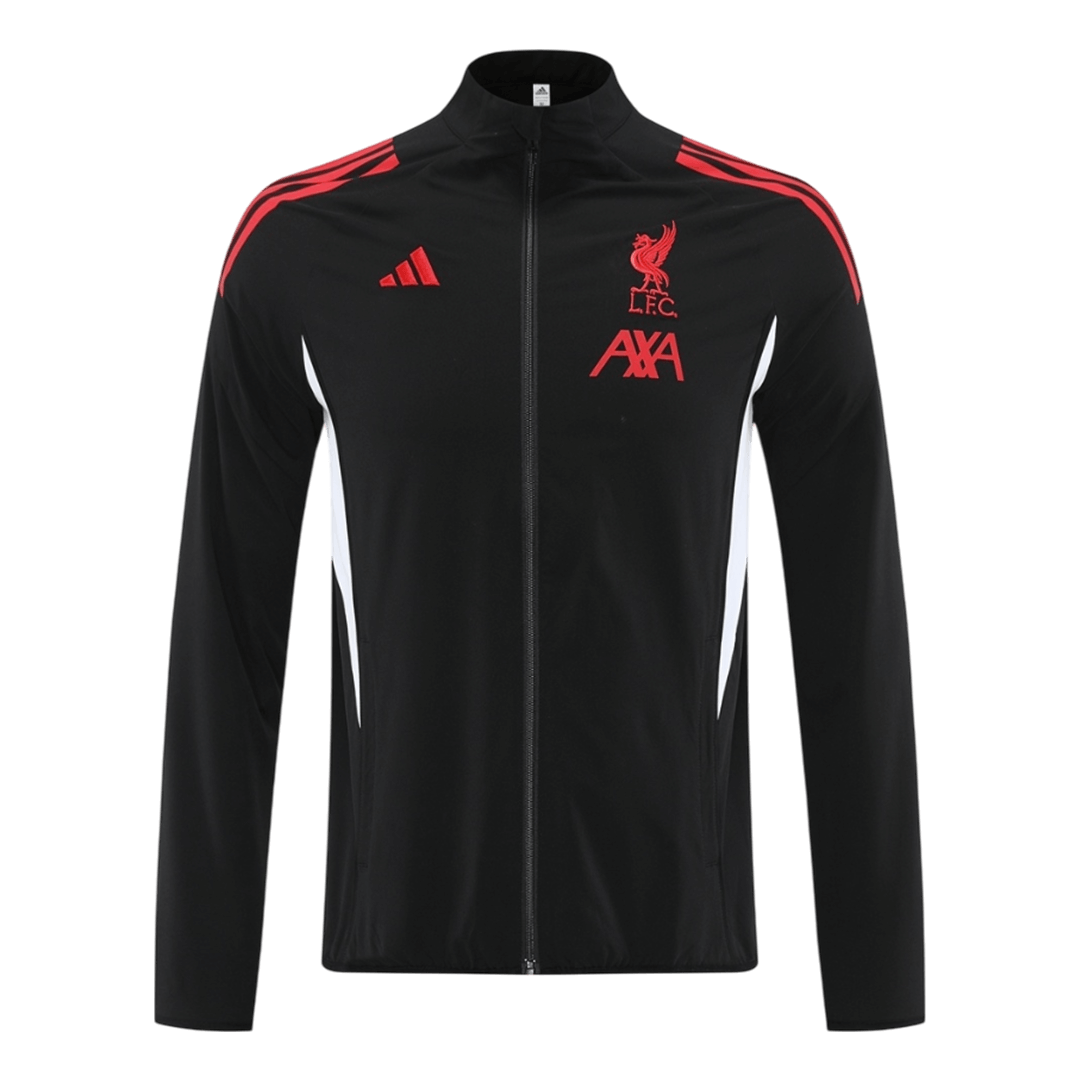 Liverpool Windbreaker Jacket 2025/26 - Black - gogoalshop