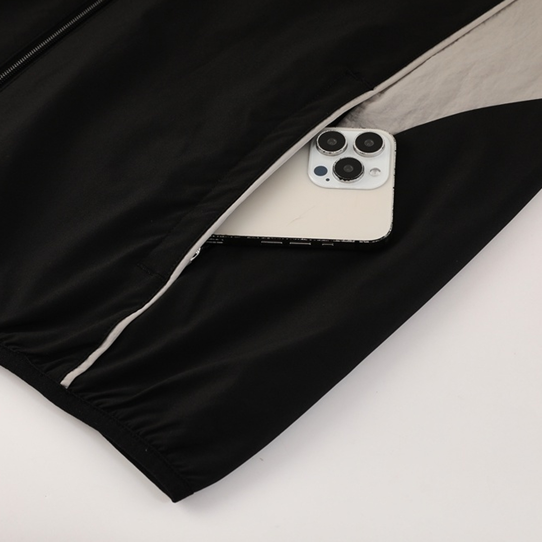 Newcastle United Windbreaker Jacket 2025/26 - Black - gogoalshop