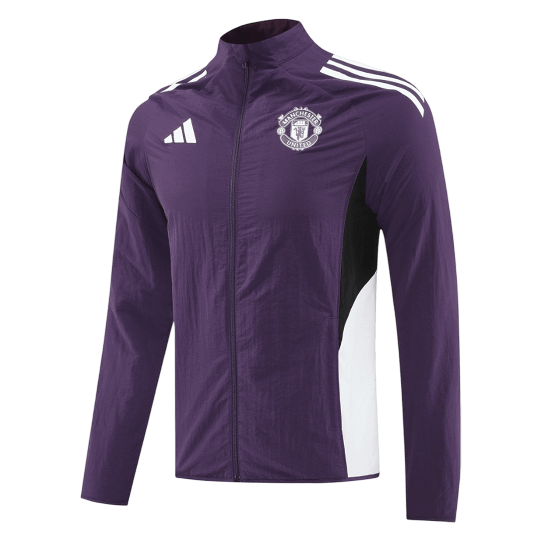 Manchester United Windbreaker Jacket 2025/26 - Purple - gogoalshop