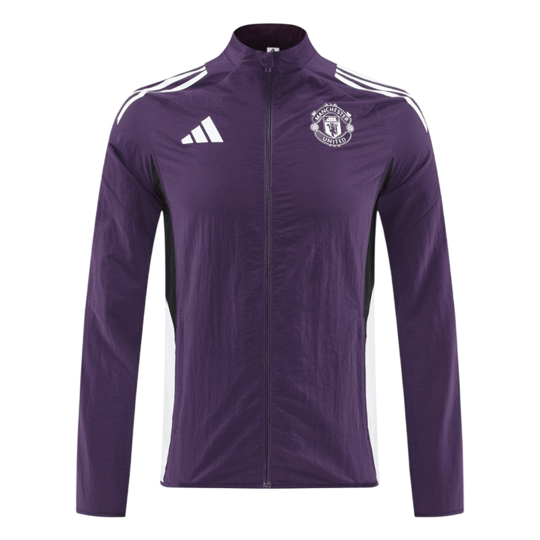 Manchester United Windbreaker Jacket 2025/26 - Purple - gogoalshop