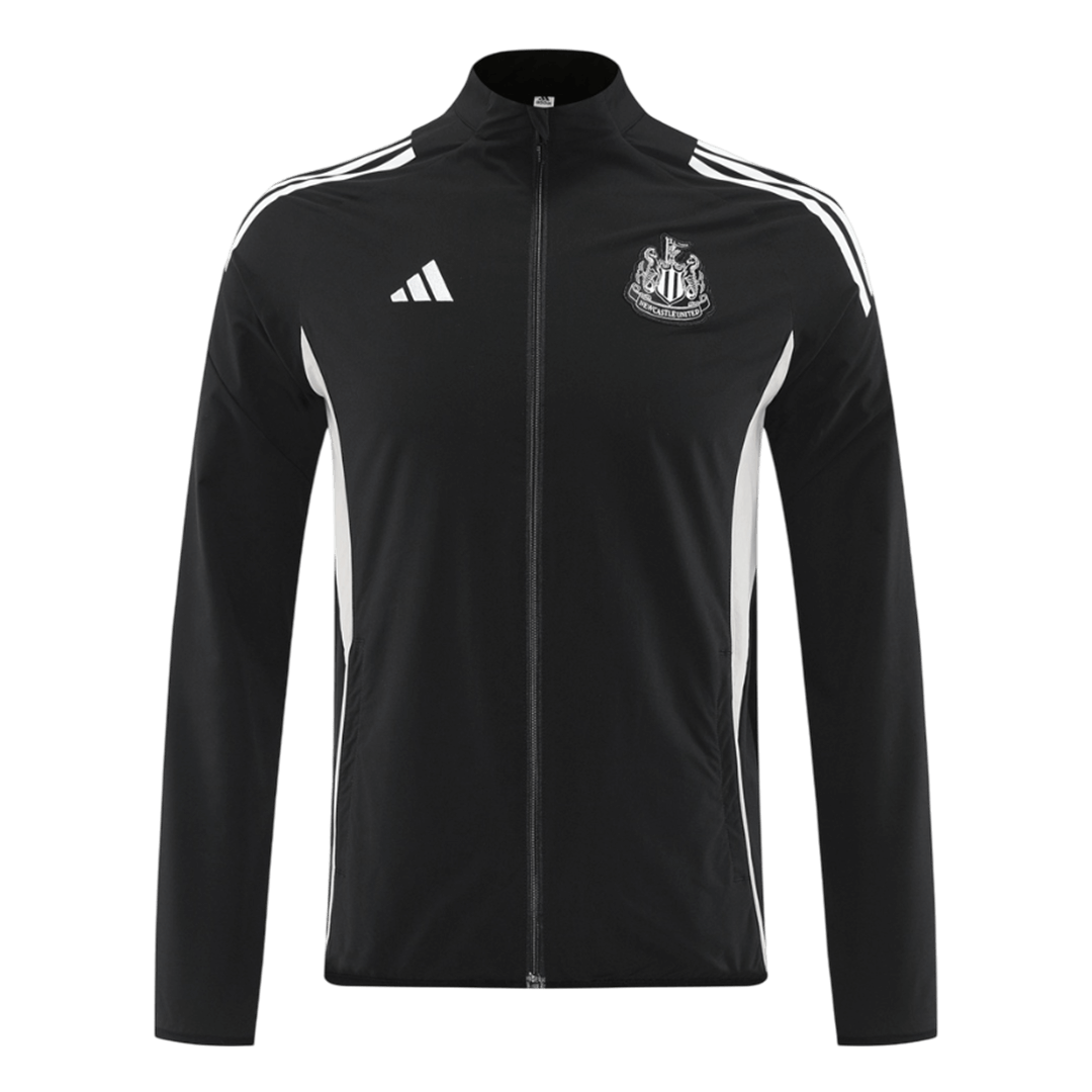 Newcastle United Windbreaker Jacket 2025/26 - Black - gogoalshop