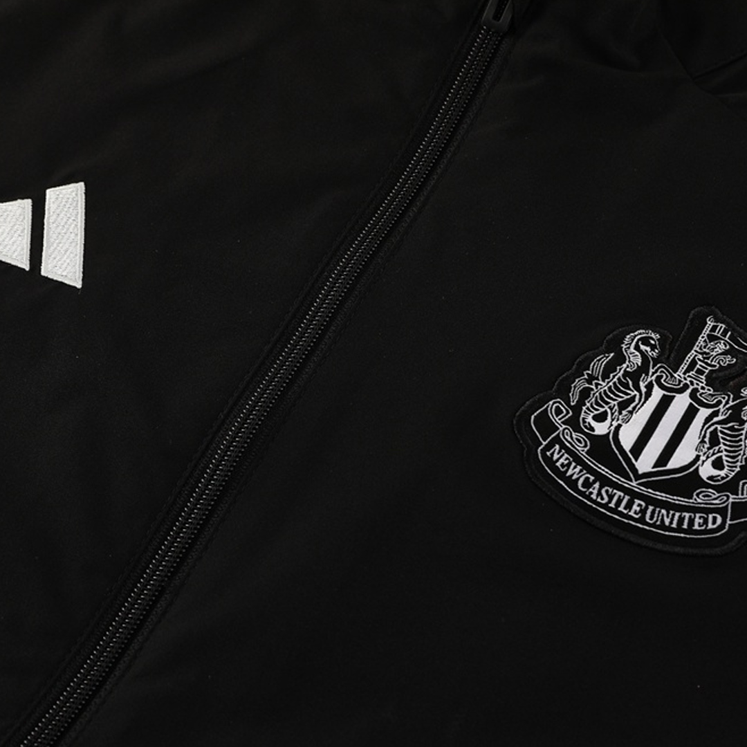 Newcastle United Windbreaker Jacket 2025/26 - Black - gogoalshop