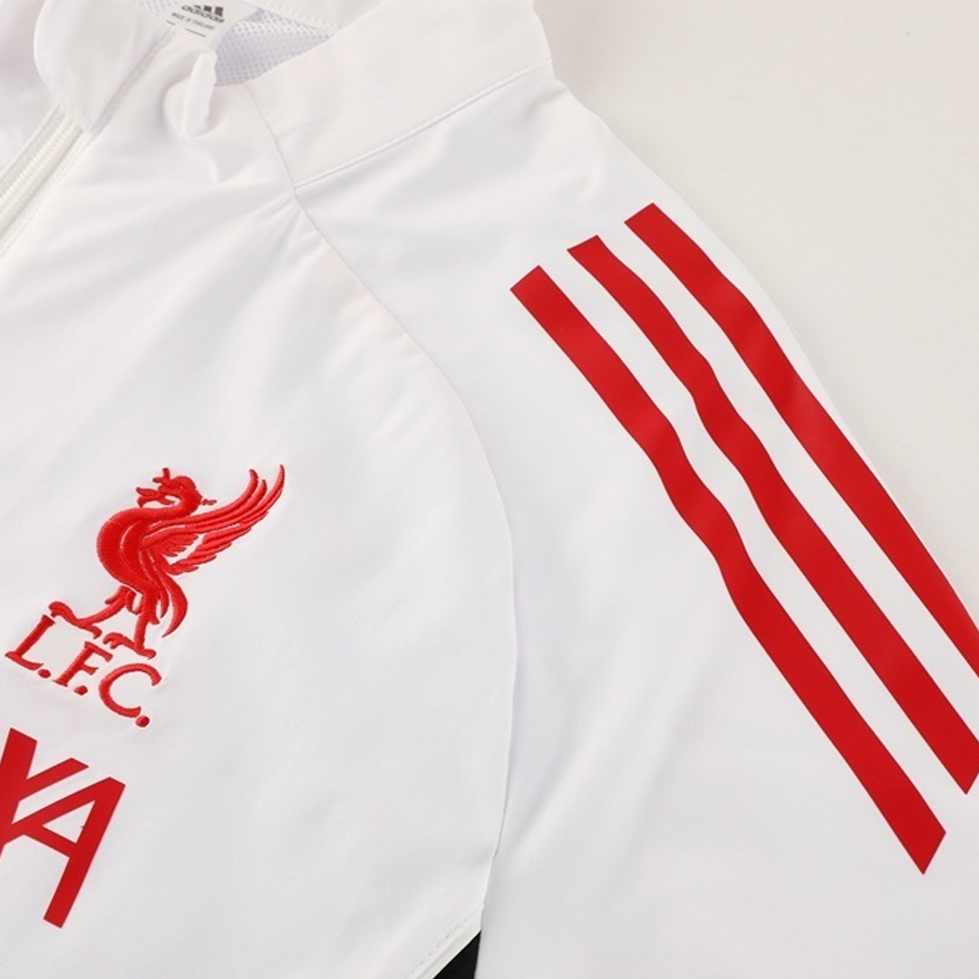 Liverpool Windbreaker Jacket 2025/26 - White - gogoalshop