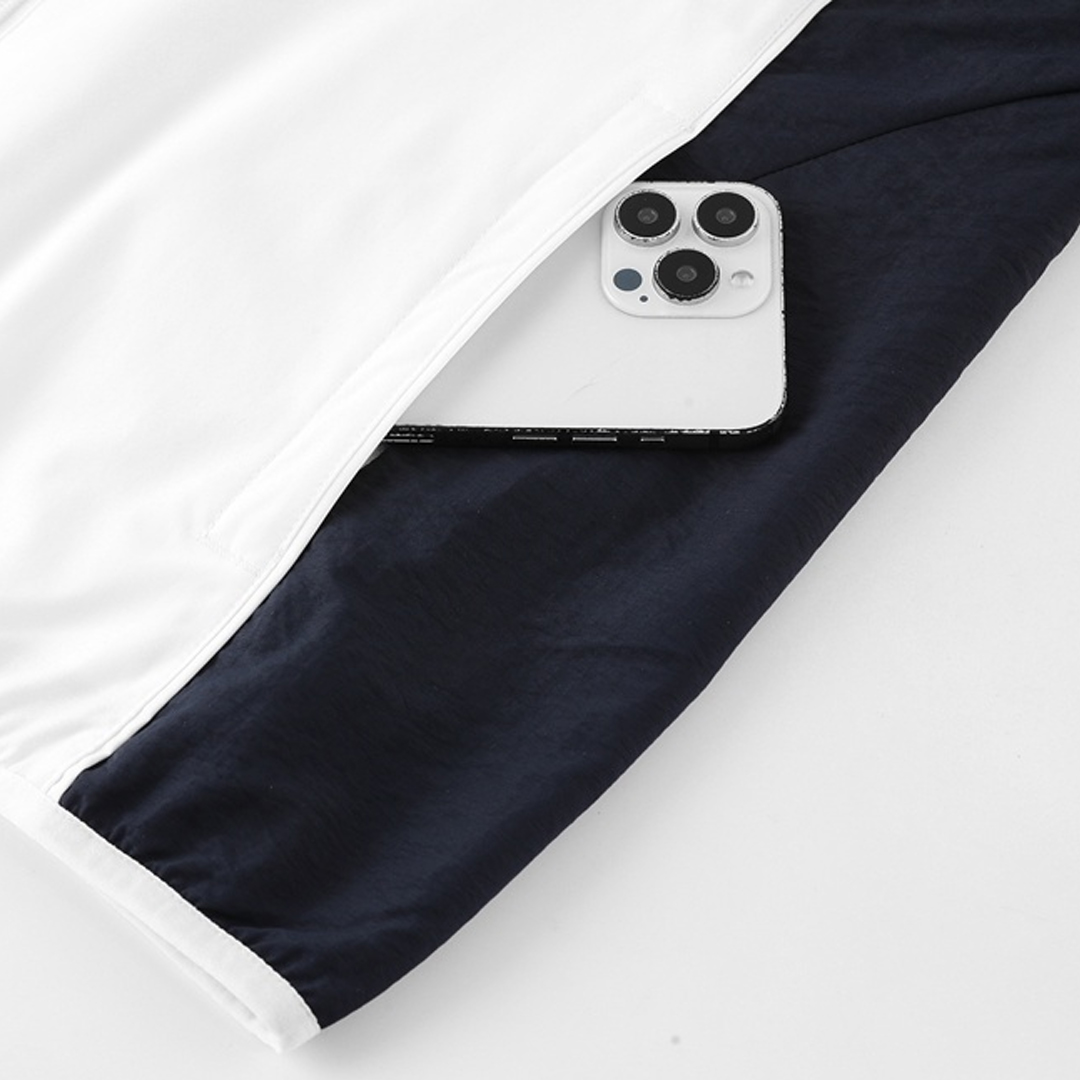 Arsenal Windbreaker Jacket 2025/26 - White - gogoalshop