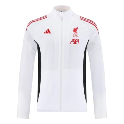 Liverpool Windbreaker Jacket 2025/26 - White - gogoalshop