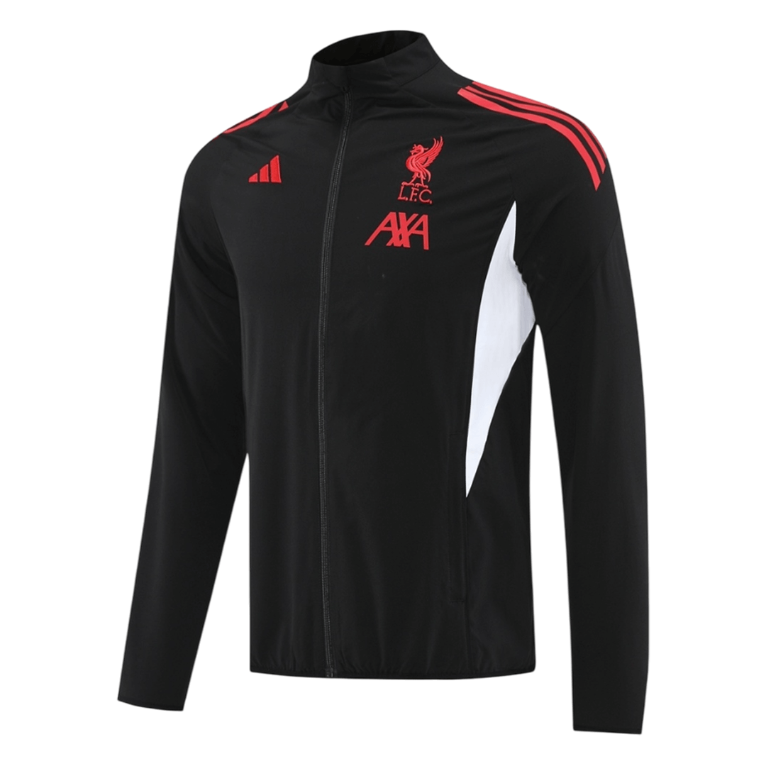 Liverpool Windbreaker Jacket 2025/26 - Black - gogoalshop