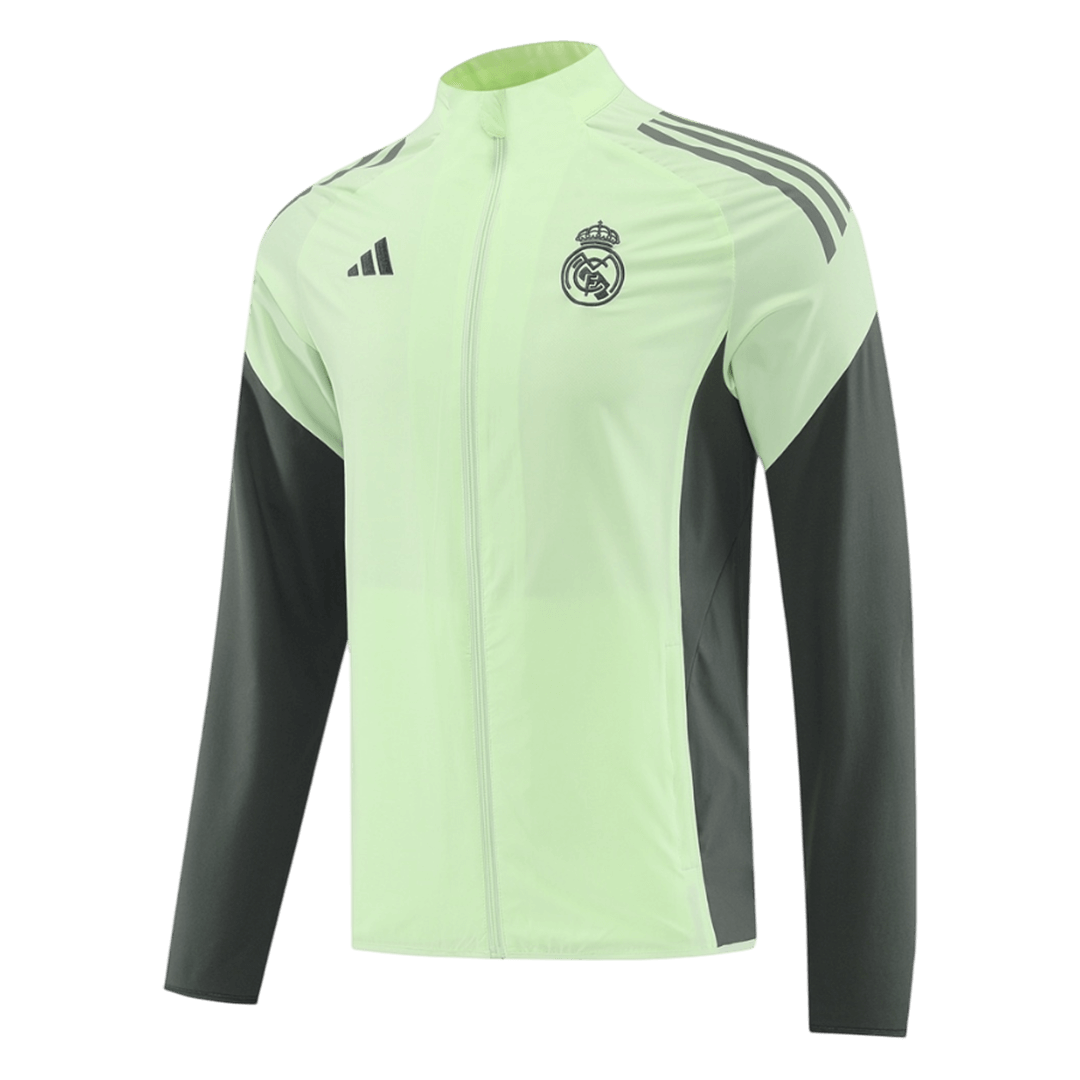 Real Madrid Windbreaker Jacket 2025/26 - Green - gogoalshop