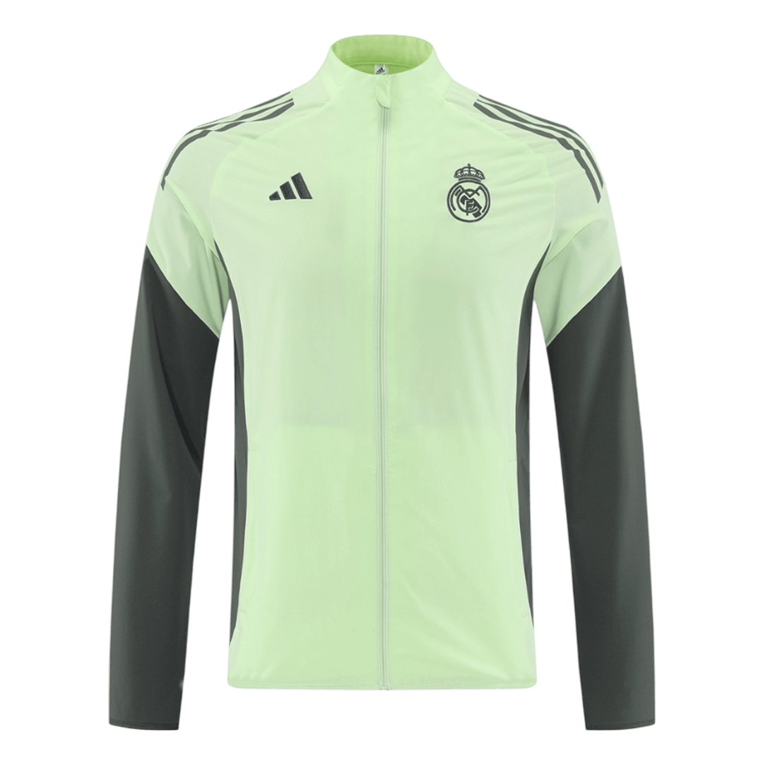 Real Madrid Windbreaker Jacket 2025/26 - Green - gogoalshop