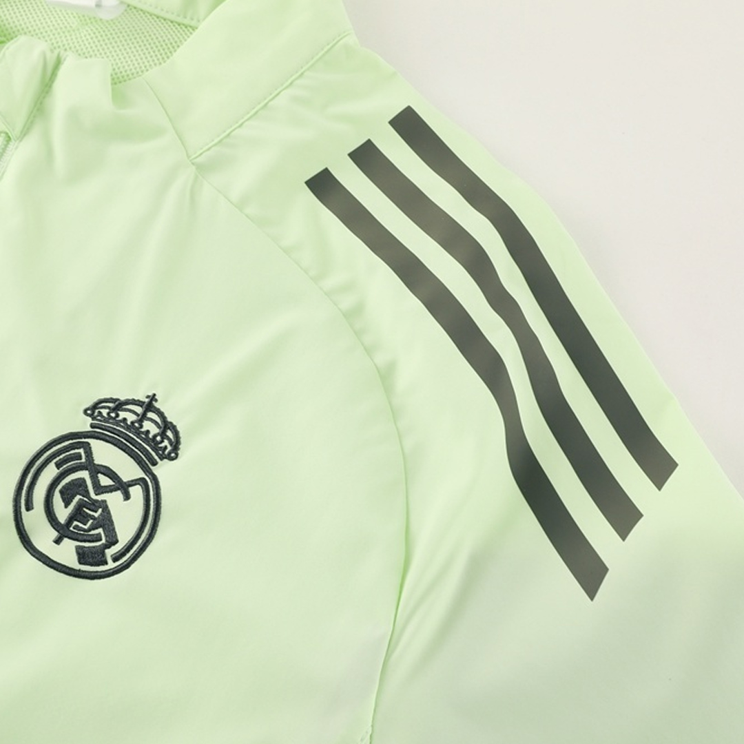 Real Madrid Windbreaker Jacket 2025/26 - Green - gogoalshop