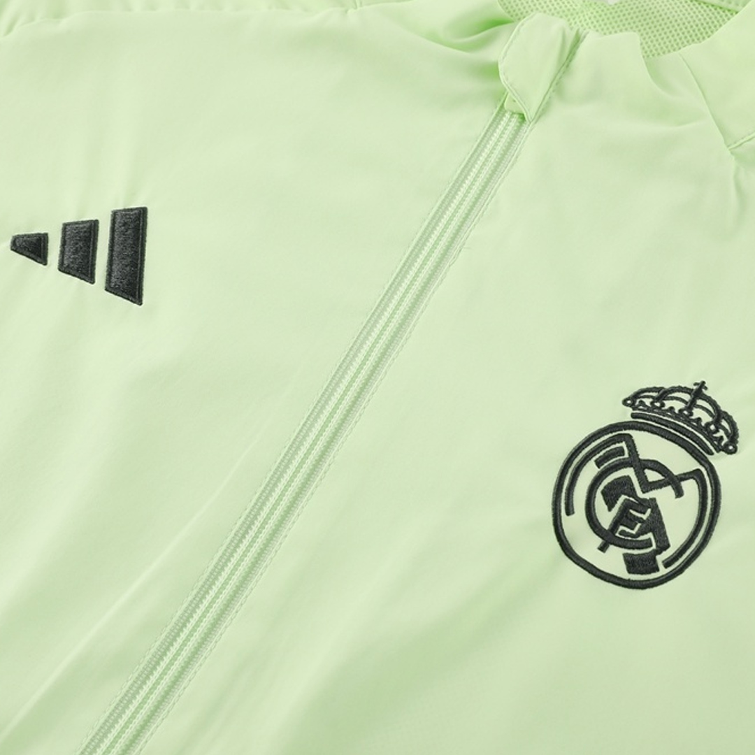 Real Madrid Windbreaker Jacket 2025/26 - Green - gogoalshop