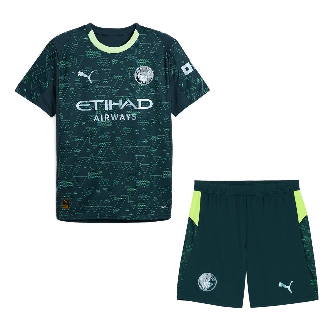 Manchester City Fourth Away Jerseys Kit 2025/26 - gogoalshop