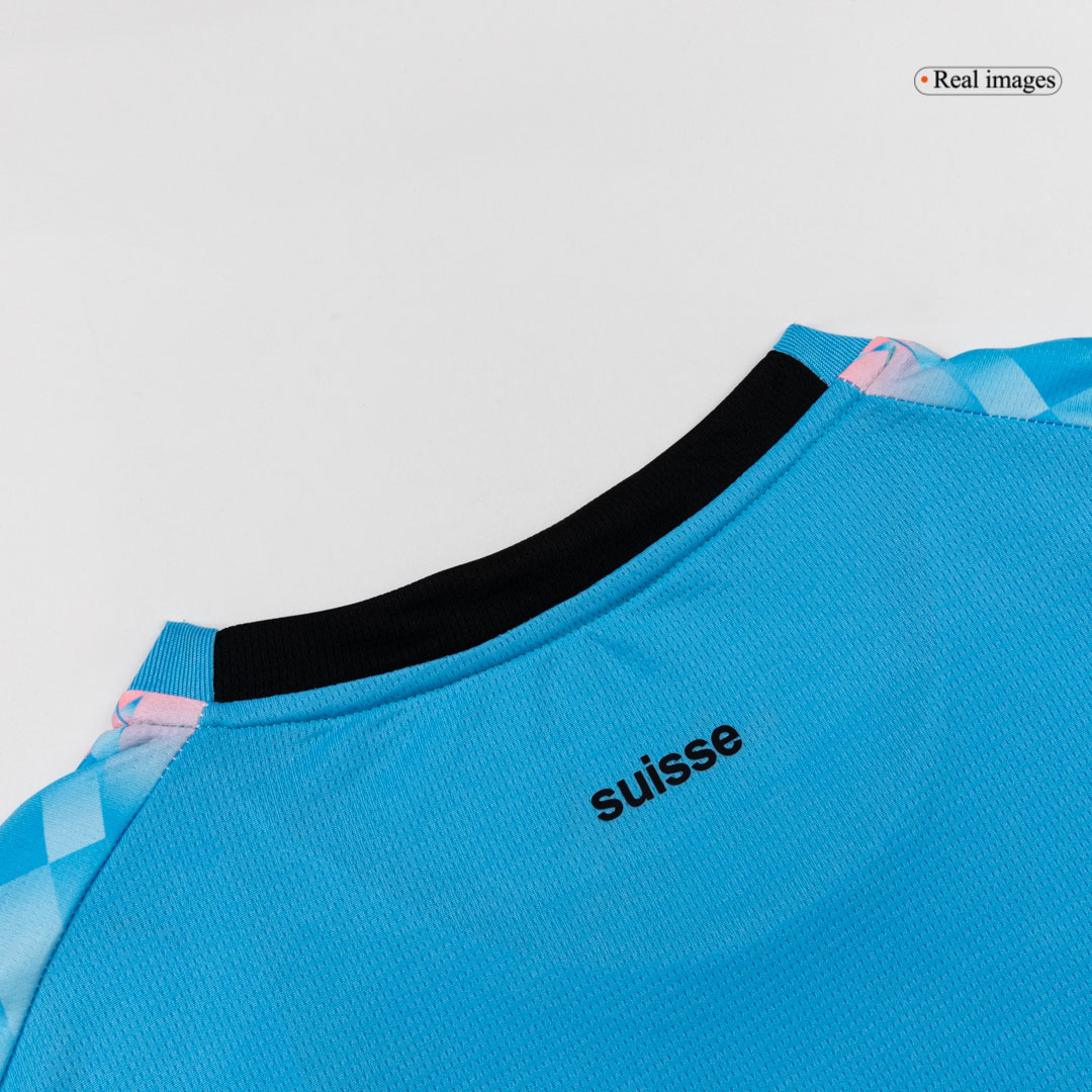 Switzerland Goalkeeper Soccer Jersey World Cup 2026 Blue - gogoalshop