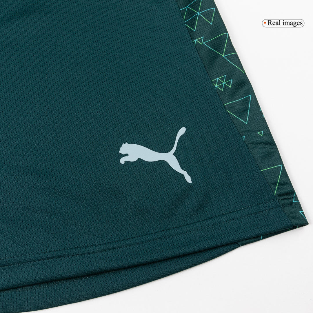 Manchester City Fourth Away Soccer Shorts 2025/26 - gogoalshop