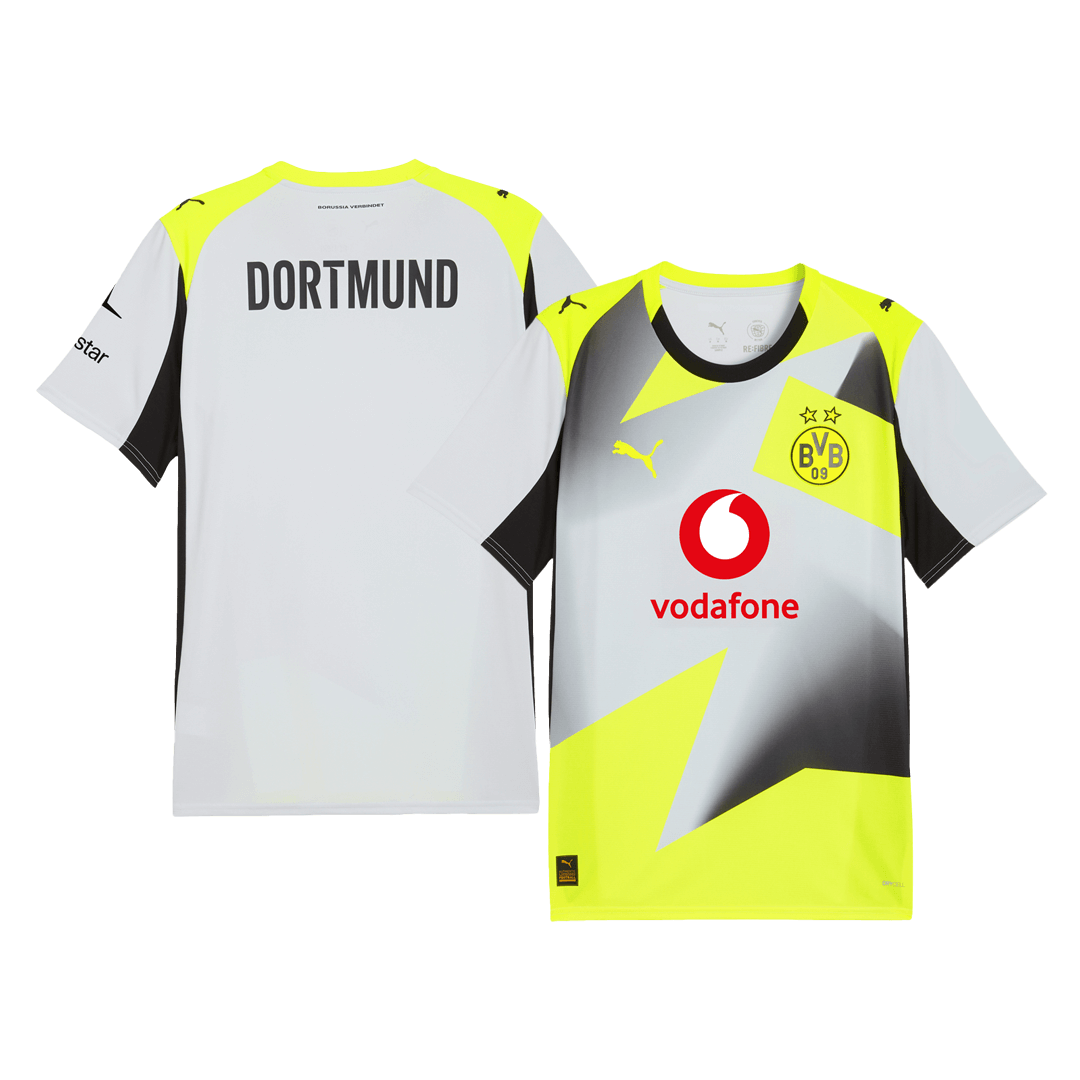 Borussia Dortmund Away Soccer Jersey 2025/26 - Discount - gogoalshop