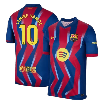 LAMINE YAMAL #10 Barcelona Fourth Away Soccer Jersey 2025/26 - gogoalshop