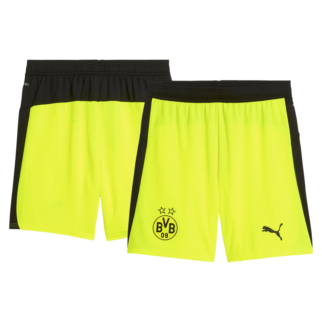 Borussia Dortmund Away Soccer Shorts 2025/26 - gogoalshop