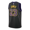 James #23 Los Angeles Lakers Swingman NBA Jersey 2025/26 - City Edition - gogoalshop