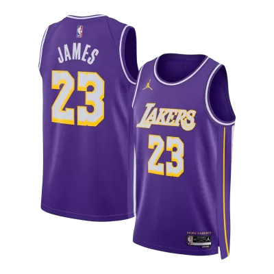 James #23 Los Angeles Lakers Swingman NBA Jersey - Statement Edition - gogoalshop