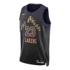 James #23 Los Angeles Lakers Swingman NBA Jersey 2025/26 - City Edition - gogoalshop