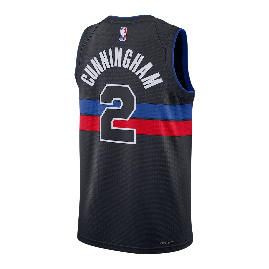 Cunningham #2 Detroit Pistons Swingman NBA Jersey - Statement Edition - gogoalshop
