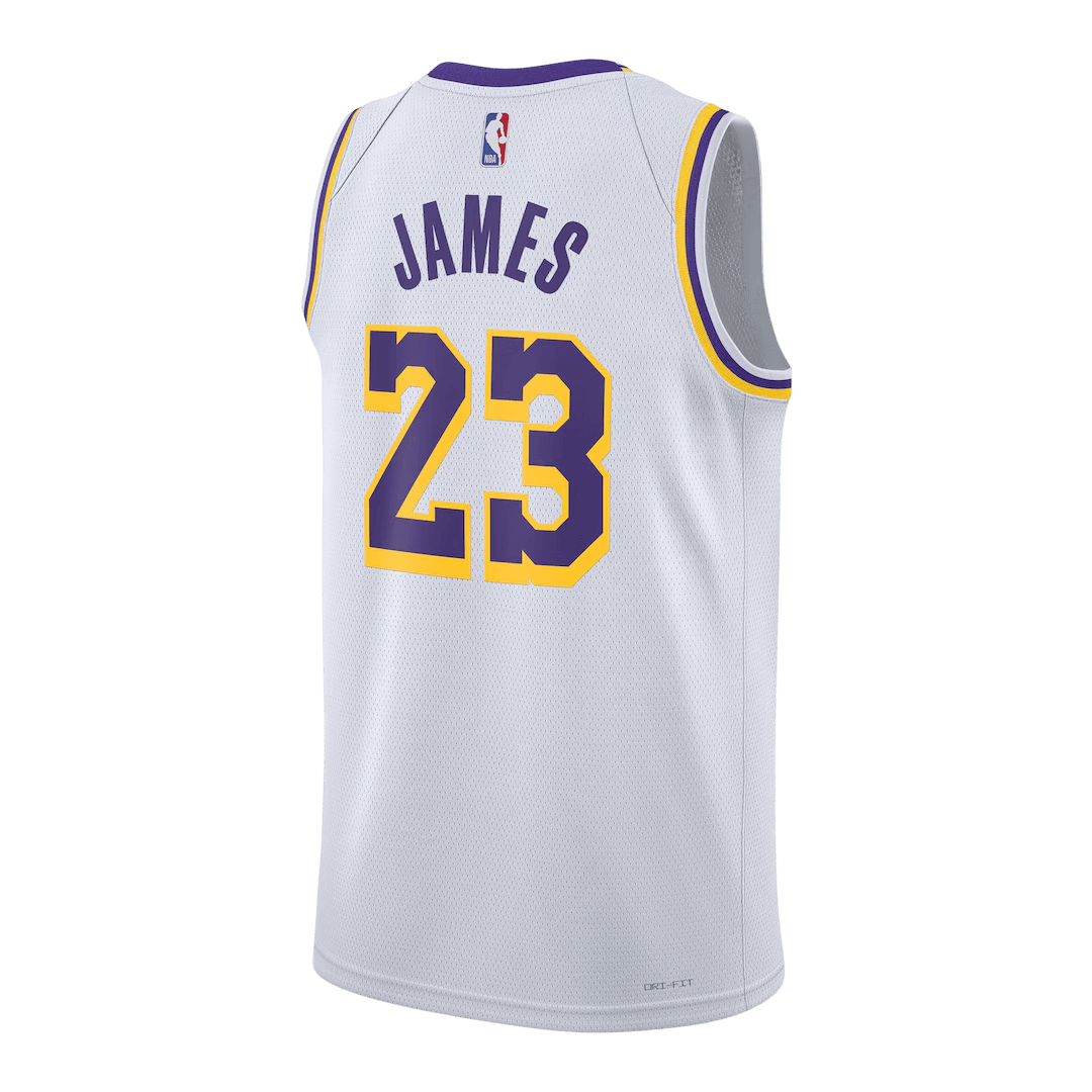 James #23 Los Angeles Lakers Swingman NBA Jersey - Association Edition - gogoalshop