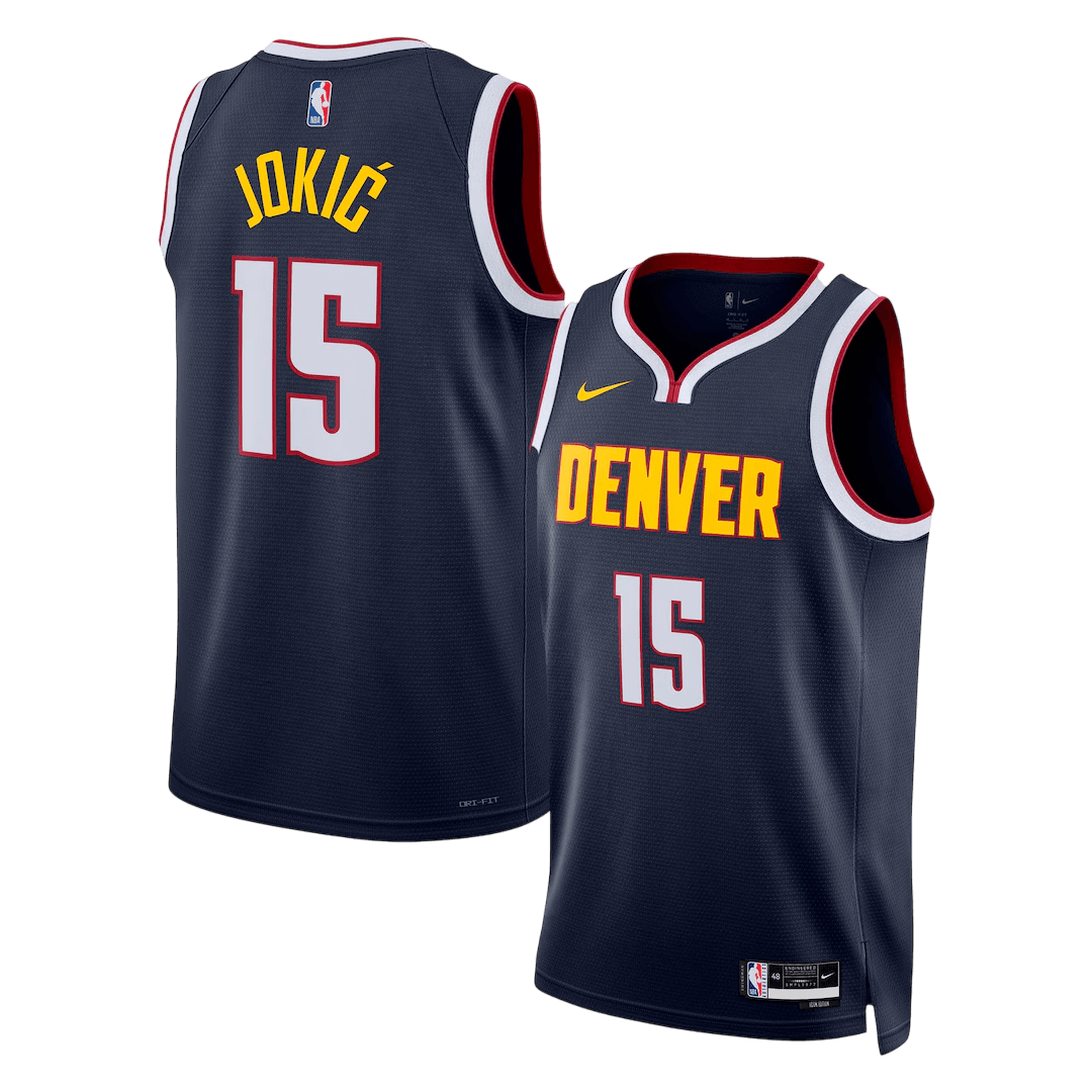 Jokić #15 Denver Nuggets Swingman NBA Jersey - Icon Edition - gogoalshop