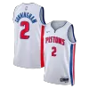 Cunningham #2 Detroit Pistons Swingman NBA Jersey - Association Edition - gogoalshop