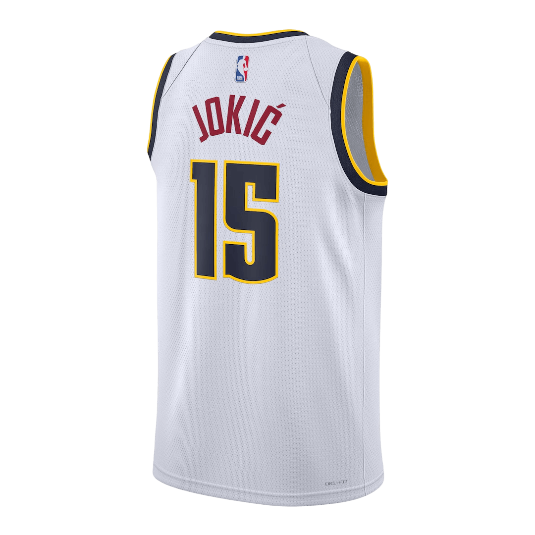 Jokić #15 Denver Nuggets Swingman NBA Jersey - Association Edition - gogoalshop