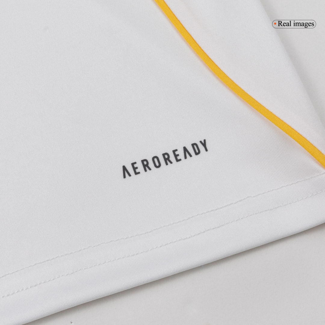 Real Madrid Home Kids Soccer Jerseys Full Kit 2025/26 - gogoalshop