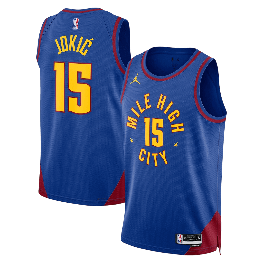 Jokić #15 Denver Nuggets Swingman NBA Jersey - Statement Edition - gogoalshop